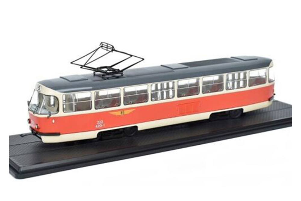TATRA T4D DRESDEN 1967 / ТАТРА ДРЕЗДЕНСКИЙ ТРАМВАЙ