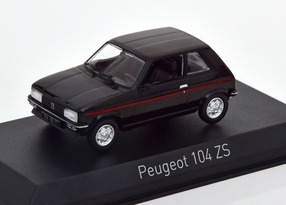 PEUGEOT 104 ZS 1979 BLACK RED