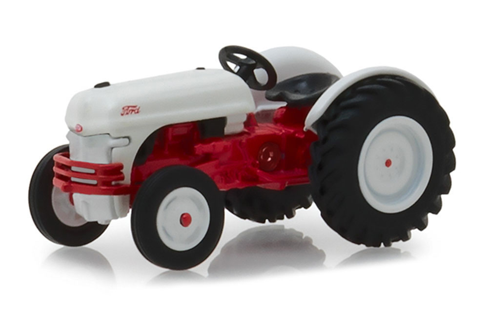 FORD 8N 1947 WHITE/RED (ДЛИНА МОДЕЛИ 6-10 СМ)