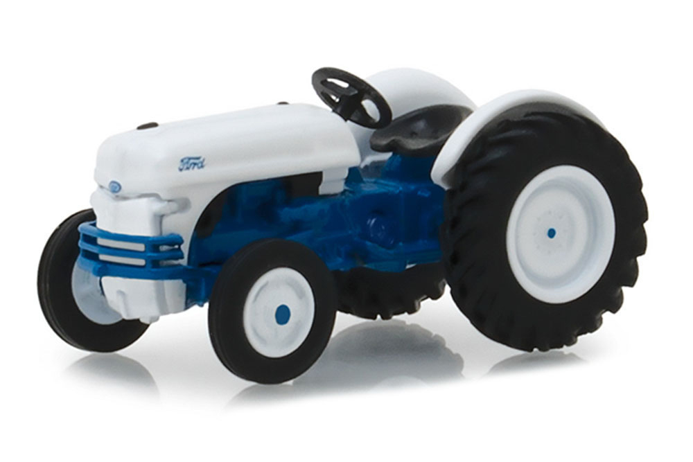 FORD 8N 1949 WHITE/BLUE (ДЛИНА МОДЕЛИ 6-10 СМ)