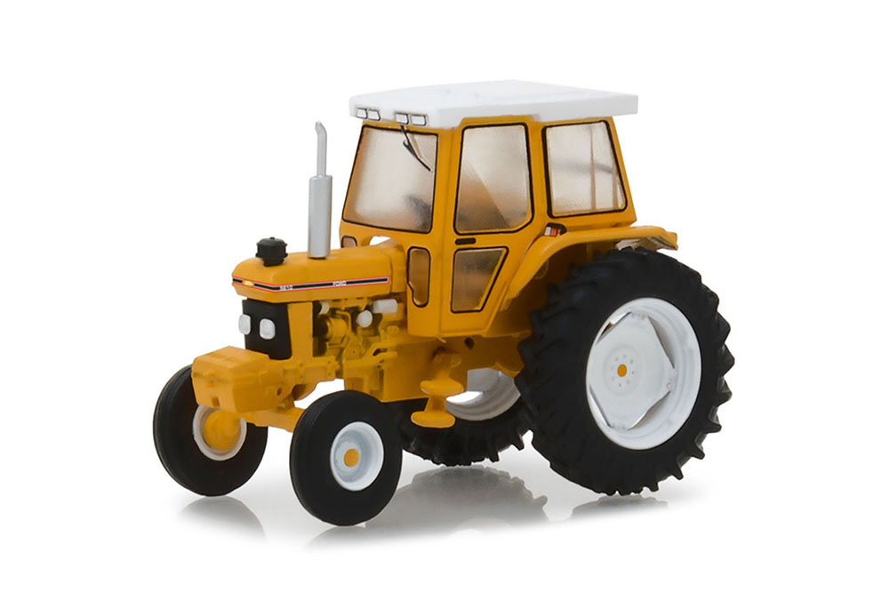 FORD 5610 ENCLOSED CAB 1988 YELLOW/WHITE (ДЛИНА МОДЕЛИ 6-10 СМ)