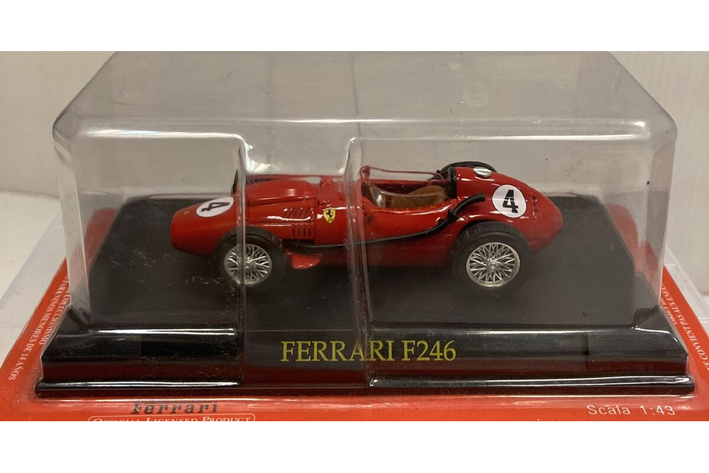 FERRARI 246 F1 FRENCH GP 1958 M.HAWTHORN #4 WORLD CHAMPION