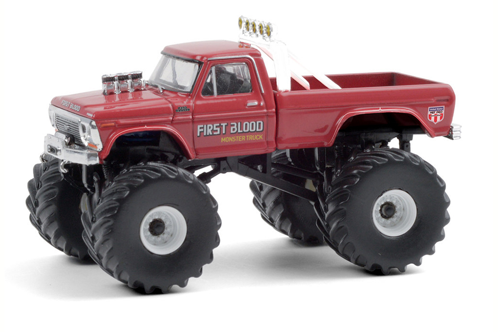 FORD F-250 MONSTER TRUCK FIRST BLOOD BIGFOOT 1978 (ДЛИНА МОДЕЛИ 6-10 СМ)