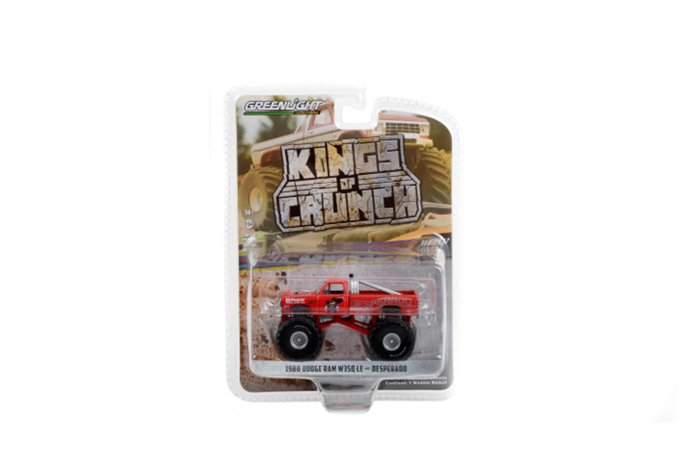 DODGE RAM W350 LE MONSTER TRUCK "DESPERADO" BIGFOOT  1988 (ДЛИНА МОДЕЛИ 6-10 СМ)
