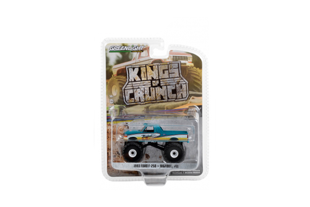 FORD F-250 MONSTER TRUCK BIGFOOT #11 1993 (ДЛИНА МОДЕЛИ 6-10 СМ)
