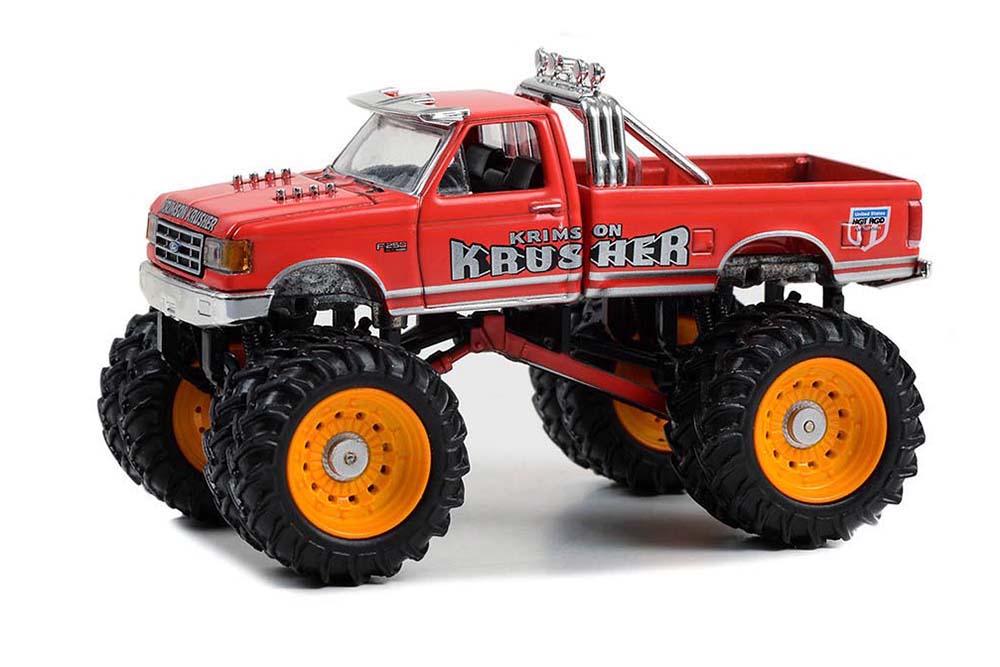 FORD F-250 MONSTER TRUCK "KRIMSON KRUSHER" BIGFOOT 1989 (ДЛИНА МОДЕЛИ 6-10 СМ)