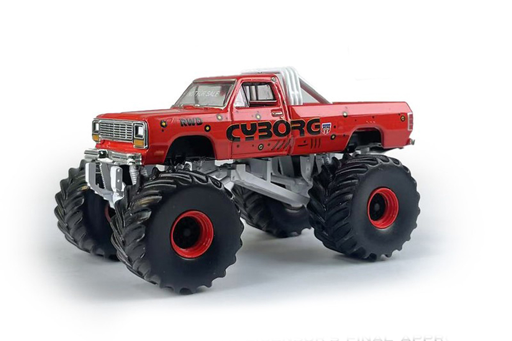 DODGE RAM D250 MONSTER TRUCK CYBORG BIGFOOT 1990 / ДОДЖ РАМ D250 МОНСТЕР ГРУЗОВИК КЙБОРГ БИГФУТ