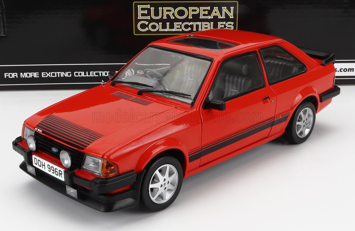 FORD ESCORT RS 1600I 1984, RED