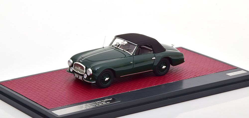 ASTON MARTIN DB2 VANTAGE GESCHLOSSEN DROPHEAD COUPE 1952 DARKGREEN