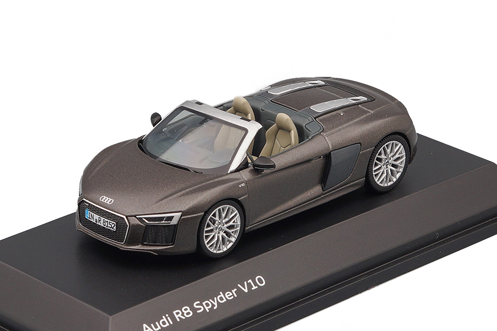 AUDI R8 SPYDER V10 2016 ARGUS BROWN MATT