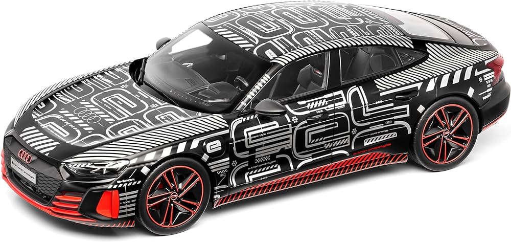 AUDI RS E-TRON GT (2021) PROTOTYPE, ЧЕРНЫЙ