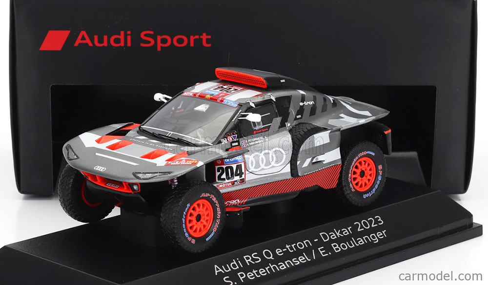 AUDI RS Q E-TRON, RALLYE DAKAR 2023, PETERHANSEL/BOULANGER