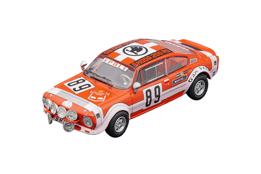 SKODA 200RS 1974 RALLYE SUMAVA 1975 #89 SEDIVY JANECEK / SKODA 200RS 1974 РАЛЛИ СУМАВА 1975 #89 СЕДИВЫ ЯНЕЧЕК