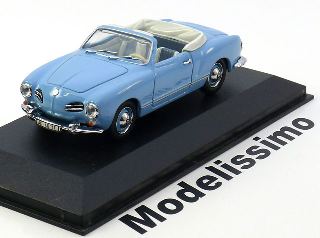 VW VOLKSWAGEN KARMANN GHIA CONVERTIBLE LIGHTBLUE