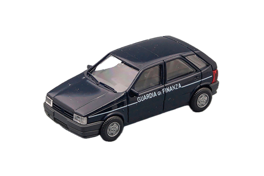 FIAT TIPO "GUARDIA DI FINANZA", BLACK-BLUE / WHITE (ДЛИНА МОДЕЛИ 3-5 СМ)