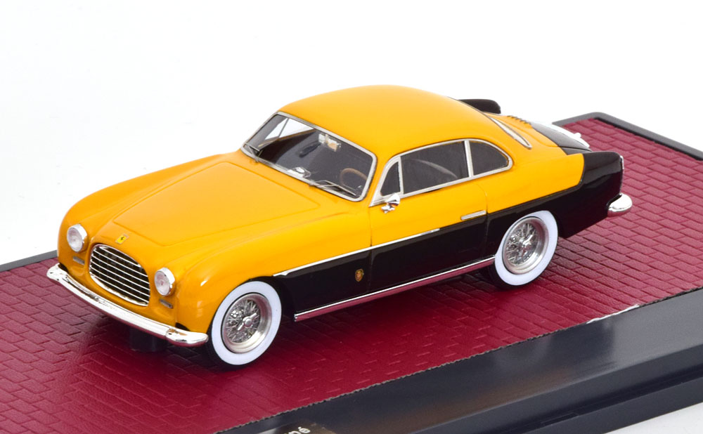 FERRARI 212 INTER COUPE JUAN PERON GHIA 1952 YELLOW BLACK