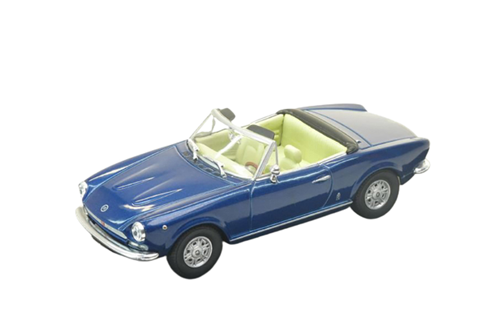 FIAT 124 SPIDER BLUE METALLIC