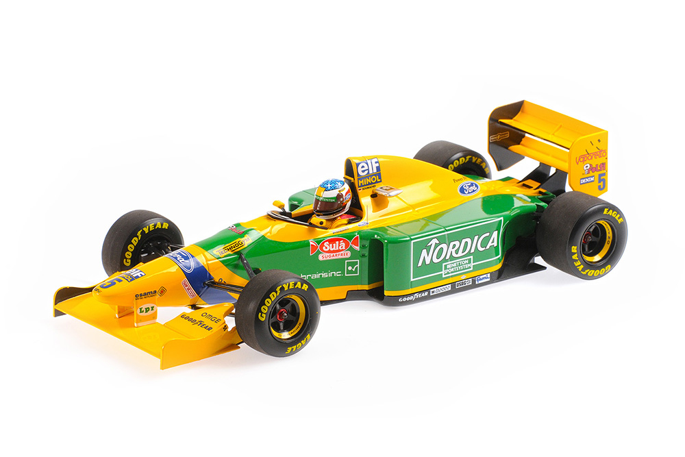BENETTON FORD B193 MICHAEL SCHUMACHER WINNER PORTUGAL GP 1993