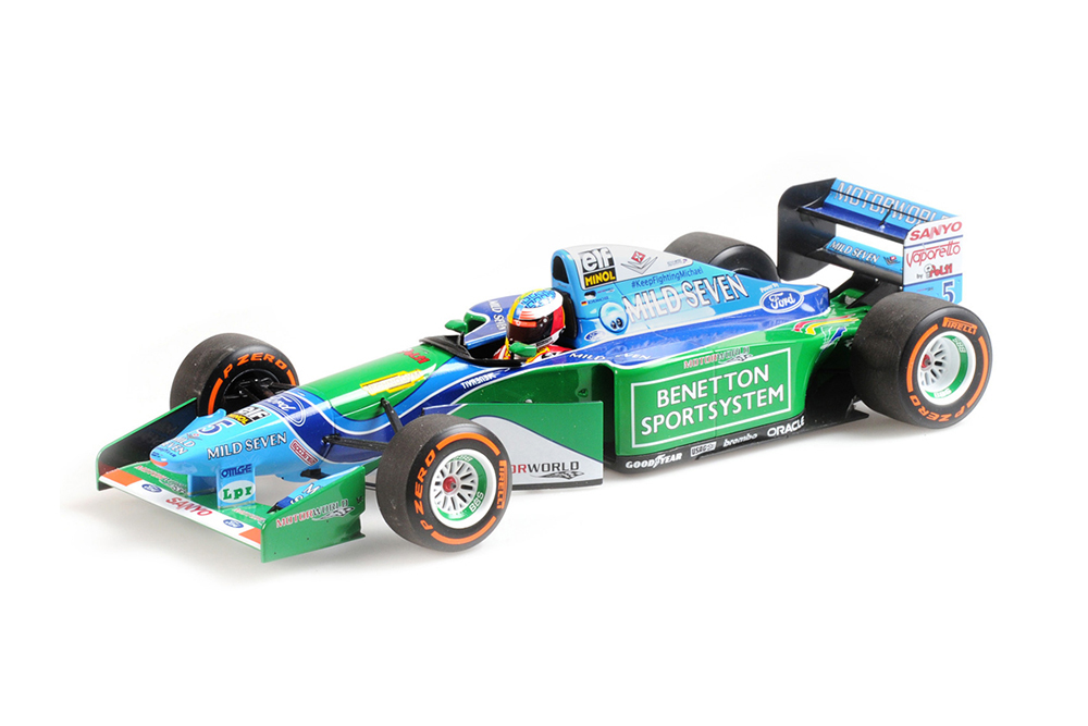 BENETTON FORD B194 DEMONSTRATION RUN GP BELGIUM 2017