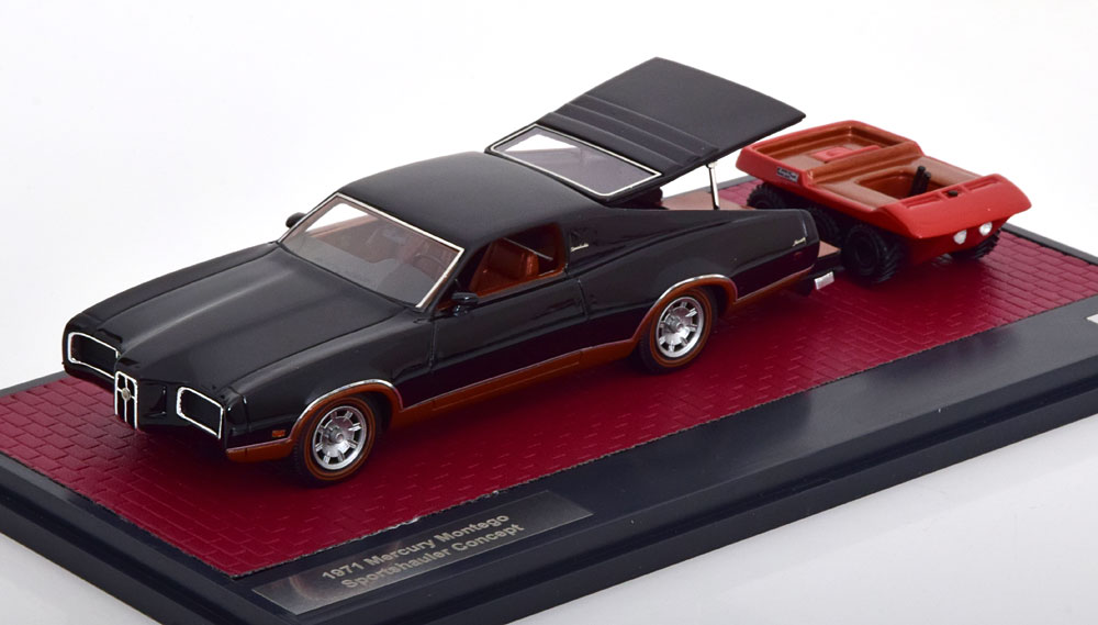 MERCURY MONTEGO SPORTSHAULER CONCEPT 1971 BLACK BROWN