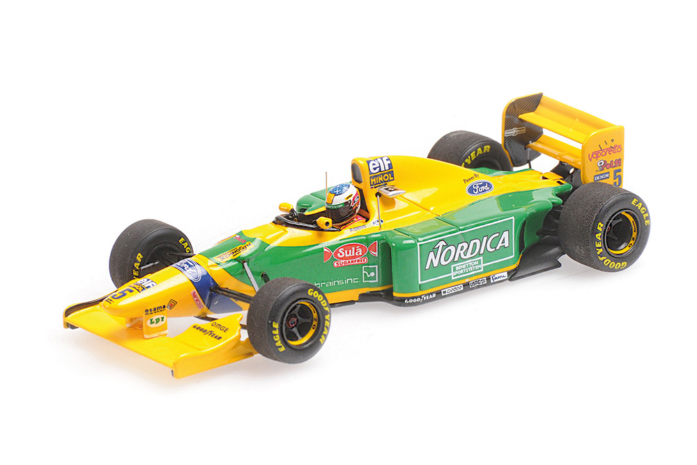 BENETTON FORD B193B MICHAEL SCHUMACHER WINNER PORTUGUESE GP 1993