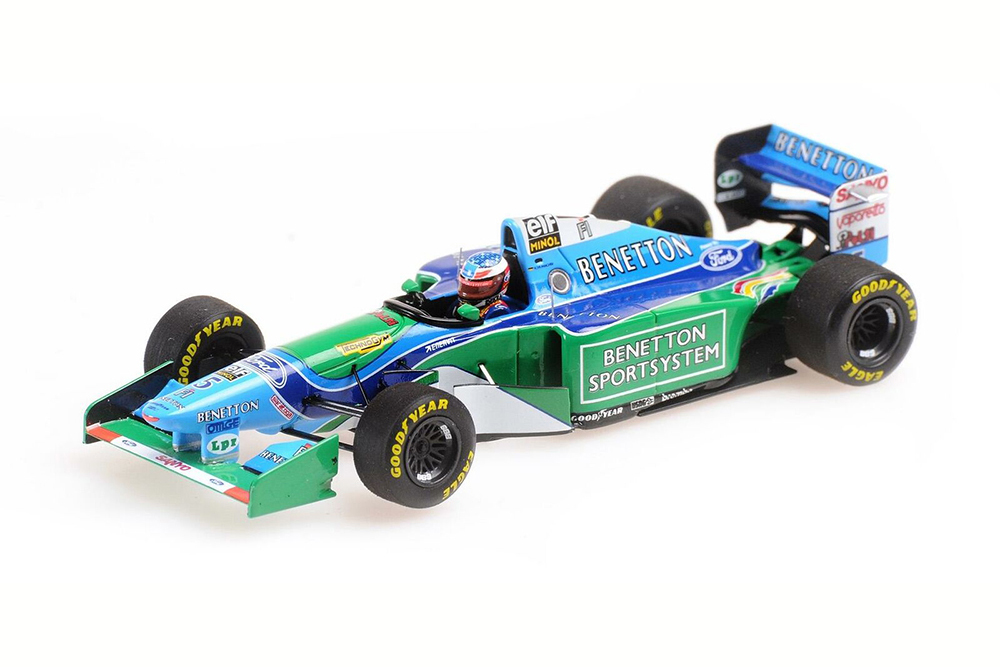 BENETTON FORD B194 MICHAEL SCHUMACHER WINNER FRENCH GP 1994