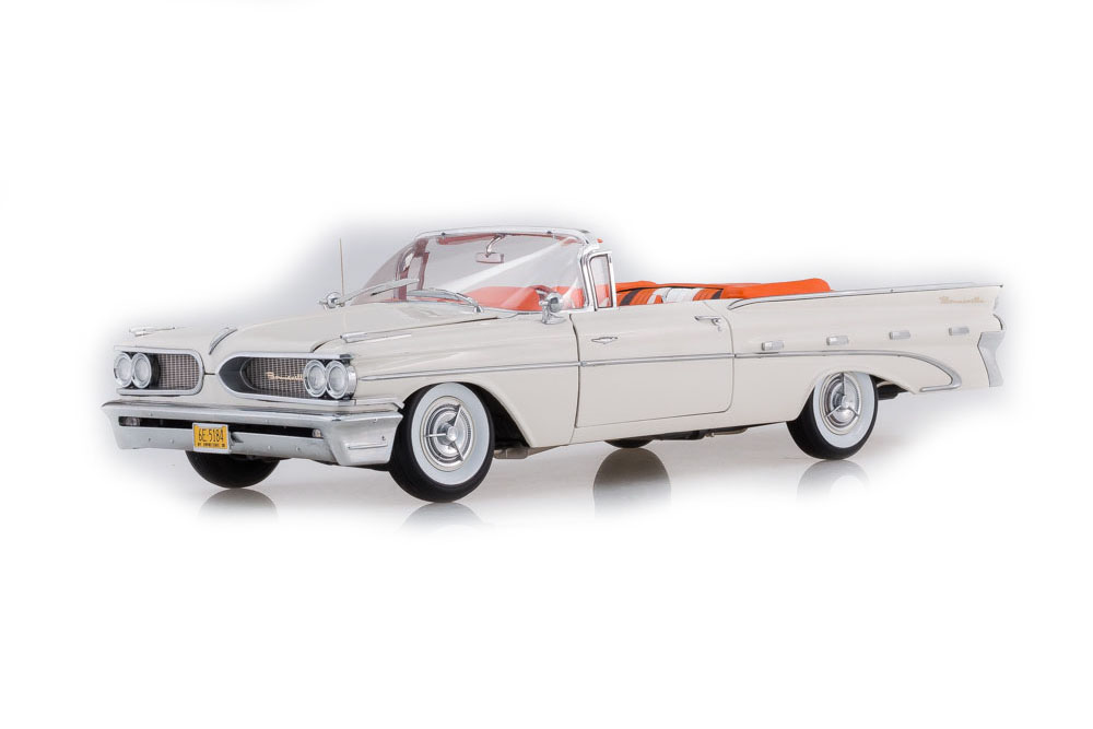 PONTIAC BONNEVILLE CONVERTIBLE 1959 CREME