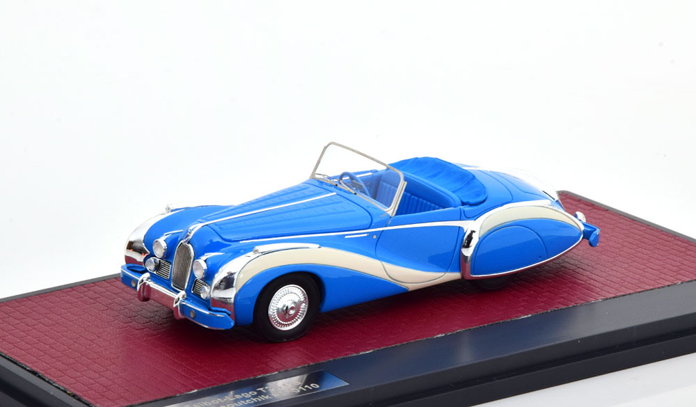 TALBOT LAGO T26 GRAND SPORT CONVERTIBLE SAOUTCHIK LIGHTBLUE CREME