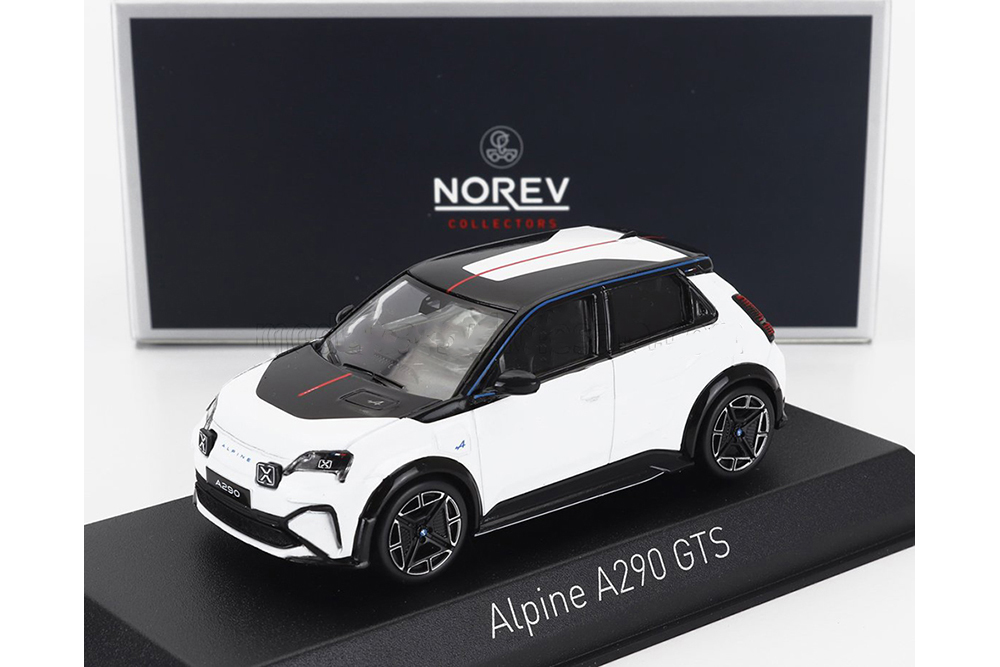 ALPINE A290 GTS PREMIERE EDITION BETA 2025 WHITE/BLACK