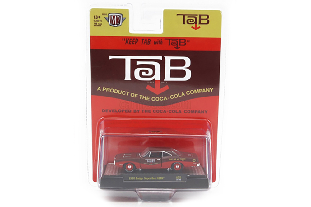 DODGE CHARGER RT 4Z6 HEMI SUPER BEE 1970, BROWN / RED (ДЛИНА МОДЕЛИ 6-10 СМ)