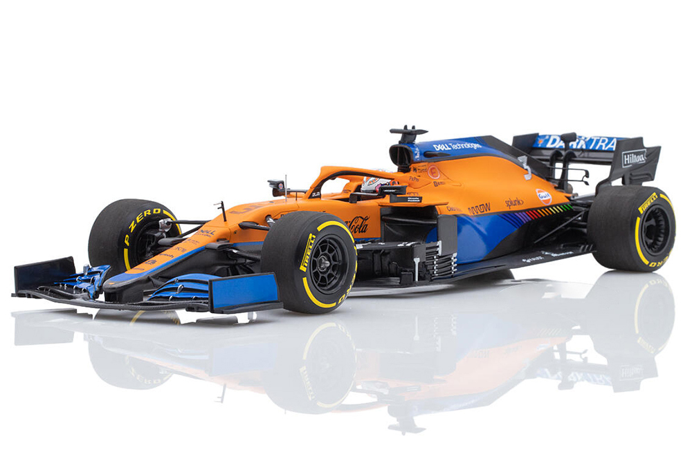 MCLAREN F1 TEAM MCL35M DANIEL RICCIARDO BAHRAIN GP 2021