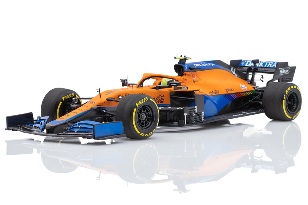 MCLAREN F1 TEAM MCL35M LANDO NORRIS BAHRAIN GP 2021