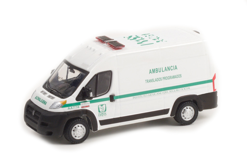 RAM PROMASTER INSTITUTO MEXICANO DEL SEGURO SOCIAL AMBULANCIA MEXICO 2018