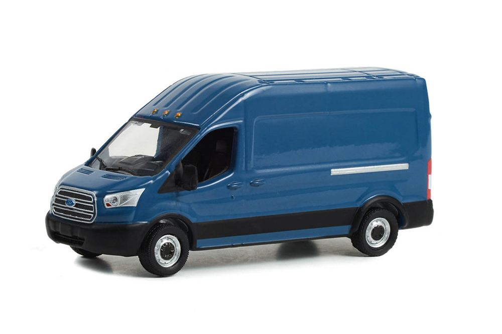 FORD TRANSIT LWB HIGH ROOF 2017 DARK BLUE (ДЛИНА МОДЕЛИ 6-10 СМ)