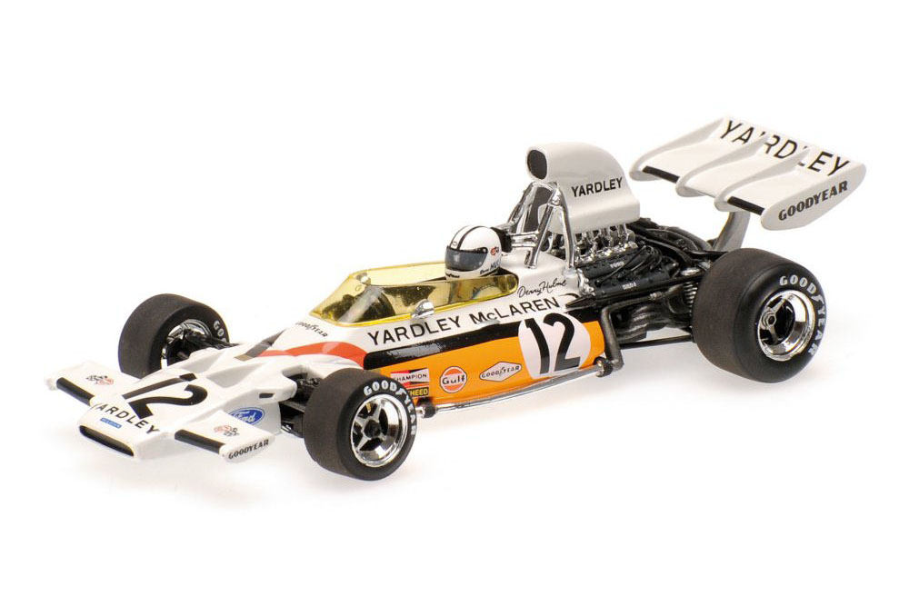 MCLAREN FORD M19 SOUTH AFRICAN GP 1972 WINNER D.HULME #12 / MCLAREN ФОРД M19 ГРАН-ПРИ ЮЖНОЙ АФРИКИ 1972 ПОБЕДИТЕЛЬ Д.ХАЛМ #12