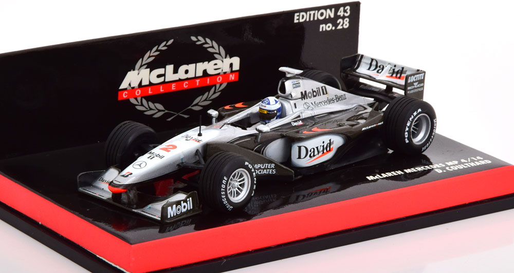 MCLAREN MERCEDES MP4/14 DRIVER: COULTHARD 1999