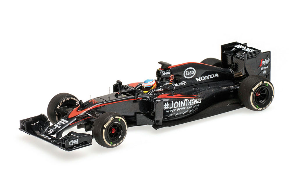 MCLAREN MP4/30 BRITISH GP 2015 F.ALONSO #14 / MCLAREN MP4/30 ГРАН-ПРИ ВЕЛИКОБРИТАНИИ 2015 F.ALONSO #14