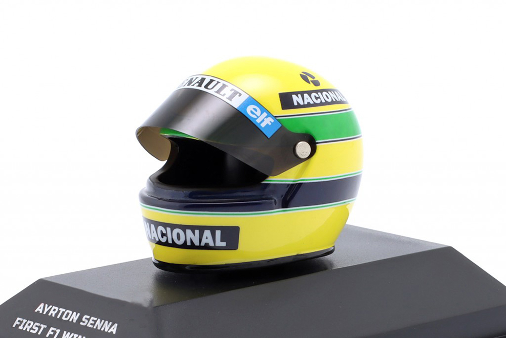 МОДЕЛЬ ШЛЕМА AYRTON SENNA PORTUGAL GP 1985