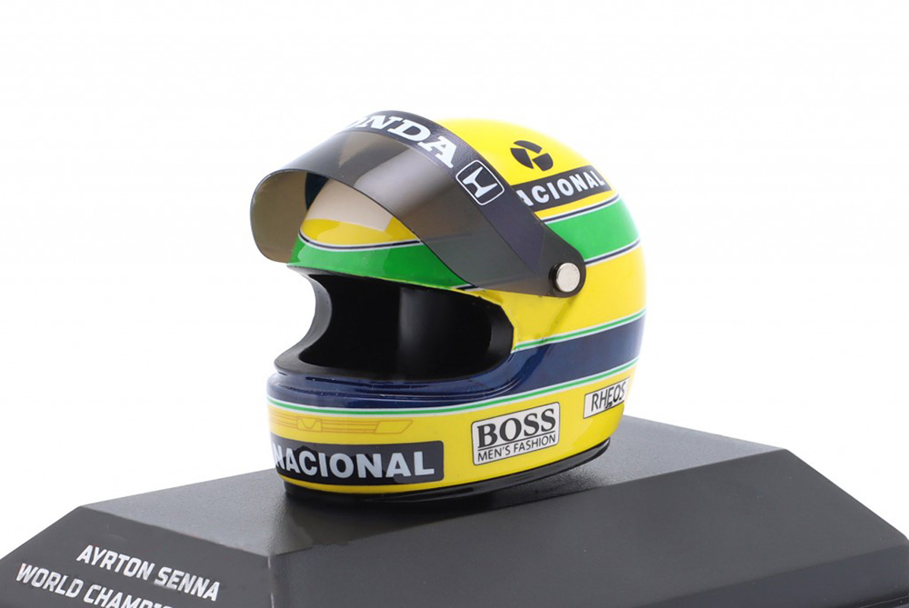 МОДЕЛЬ ШЛЕМА AYRTON SENNA WORLD CHAMPION 1990