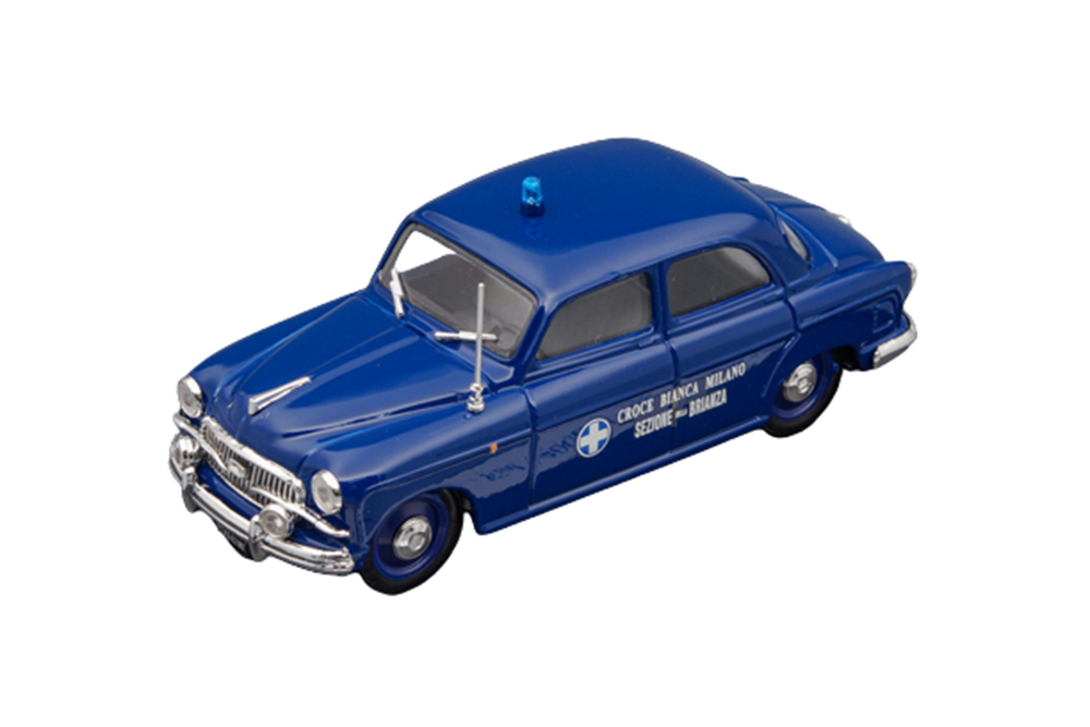 FIAT 1400B CROCE BIANCA MILANO 1956 BLUE