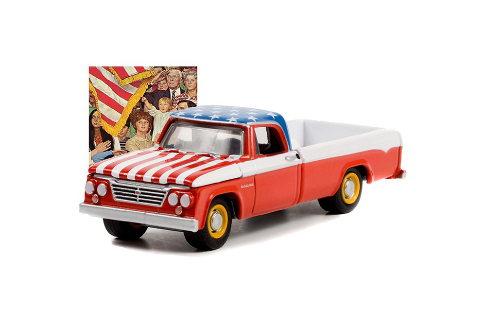 DODGE D-200 ПИКАП 1962 (ДЛИНА МОДЕЛИ 6-10 СМ)