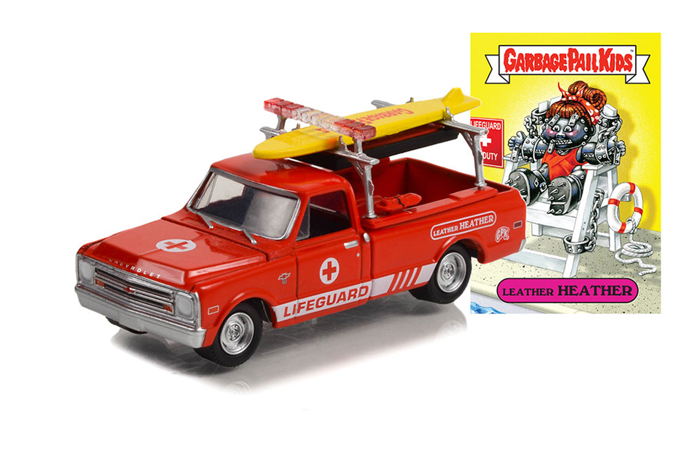 CHEVROLET C-10 LIFEGUARD ON DUTY-LEATHER HEATHER 1968 (ДЛИНА МОДЕЛИ 6-10 СМ)