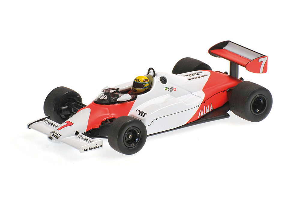 MCLAREN FORD MP4-1C AYRTON SENNA TEST SILVERSTONE 10TH NOVEMBER 1983