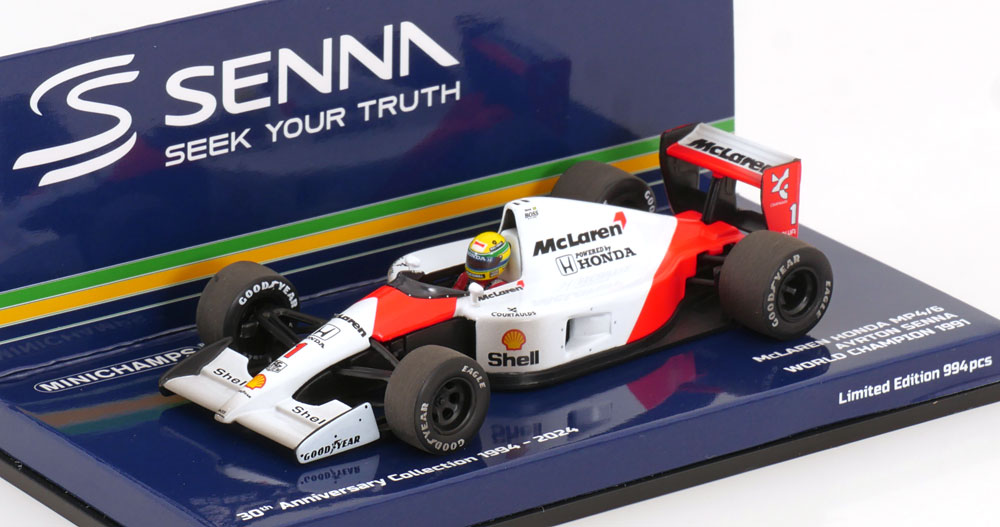 MCLAREN HONDA MP4/6 WORLD CHAMPION 1991