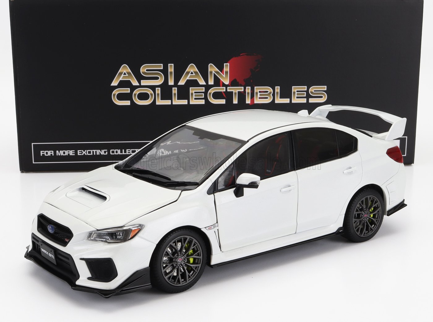 SUBARU IMPREZA STI S207 CUSTOM VERSION 2018, CRYSTAL WHITE PEARL