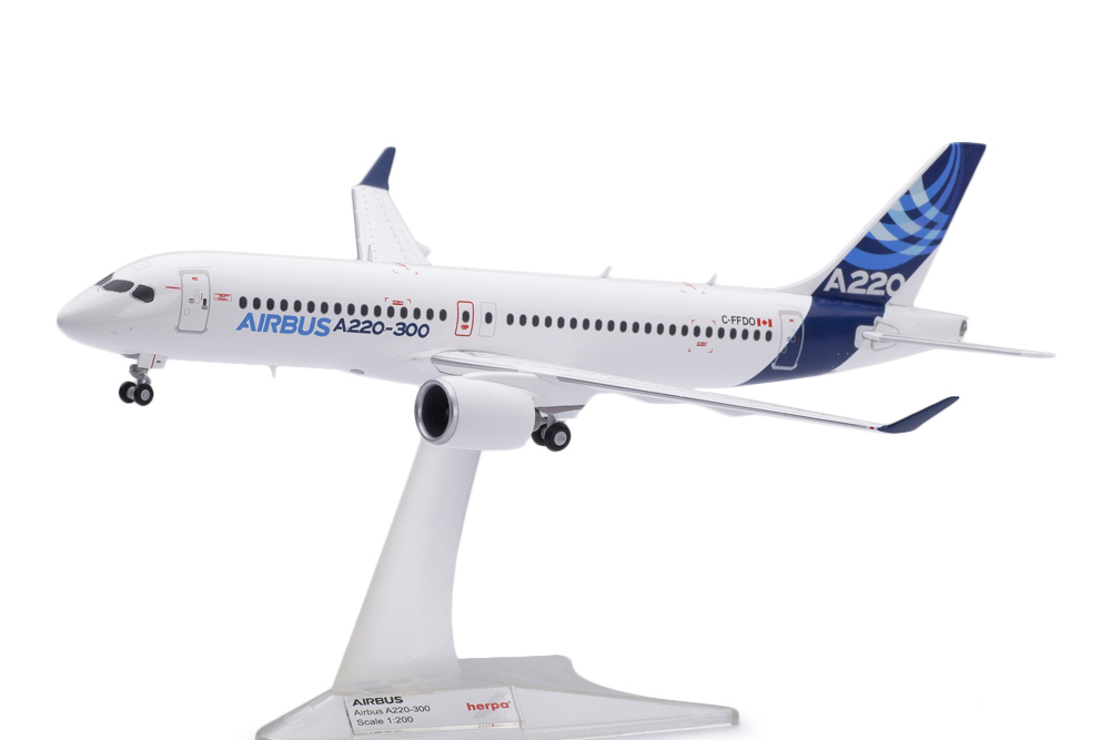 AIRBUS A220-300 В ЦВЕТАХ AIRBUS