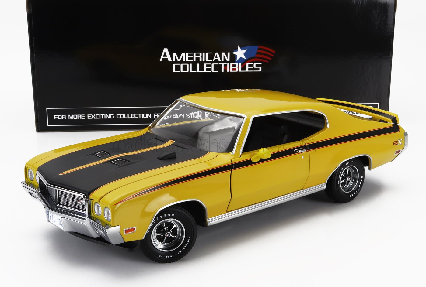 BUICK GSX COUPE 1970, YELLOW BLACK