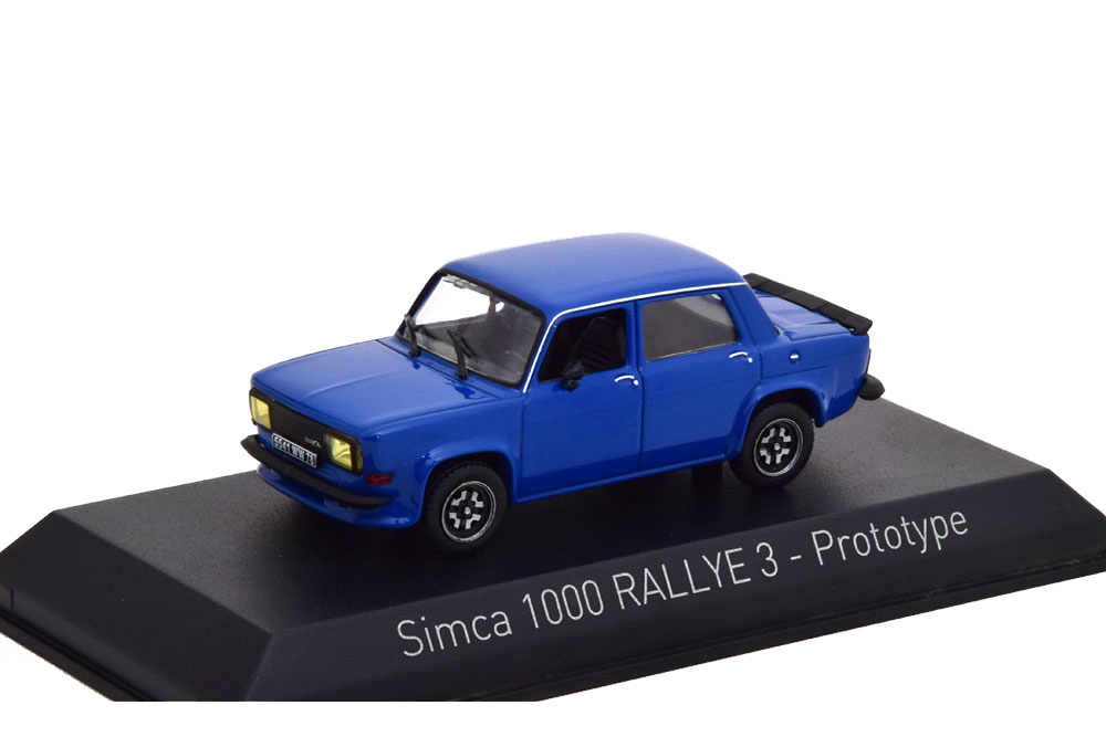 SIMCA 1000 RALLYE 3 PROTOTYPE 1978 TALBOT BLUE