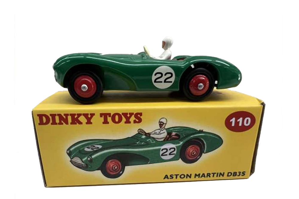 ASTON MARTIN DB3S #22 ЗЕЛЕНЫЙ
