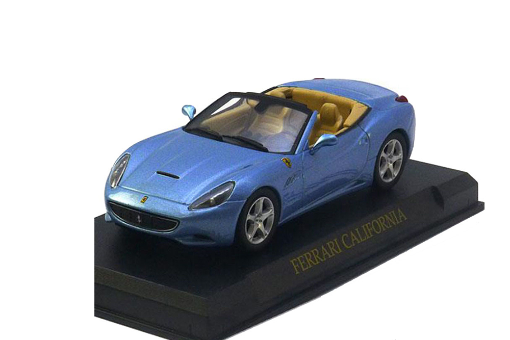 FERRARI CALIFORNIA SPIDER 2008 LIGHTBLUE-METALLIC
